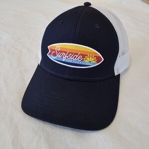 NWOT Surfside Iced Tea + Vodka Cap America Snapback Trucker Mesh Hat Cap Navy